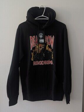 NWT Crooks & Castles Death Row Records Snoop Dogg Fleece Hoodie Pullover S